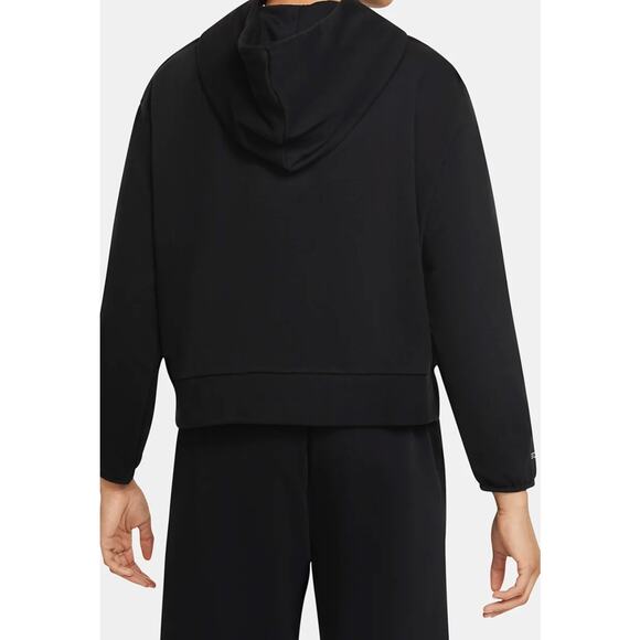 Nike Dri-Fit Womens Fly Fire Flame Basketball Hoop Design Hoodie Size 2XL Black - Picture 3 of 9